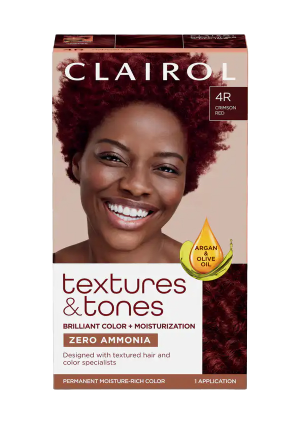 [CLR10849] Clairol Textures & Tones #4R Crimson Red (=Red Hot)