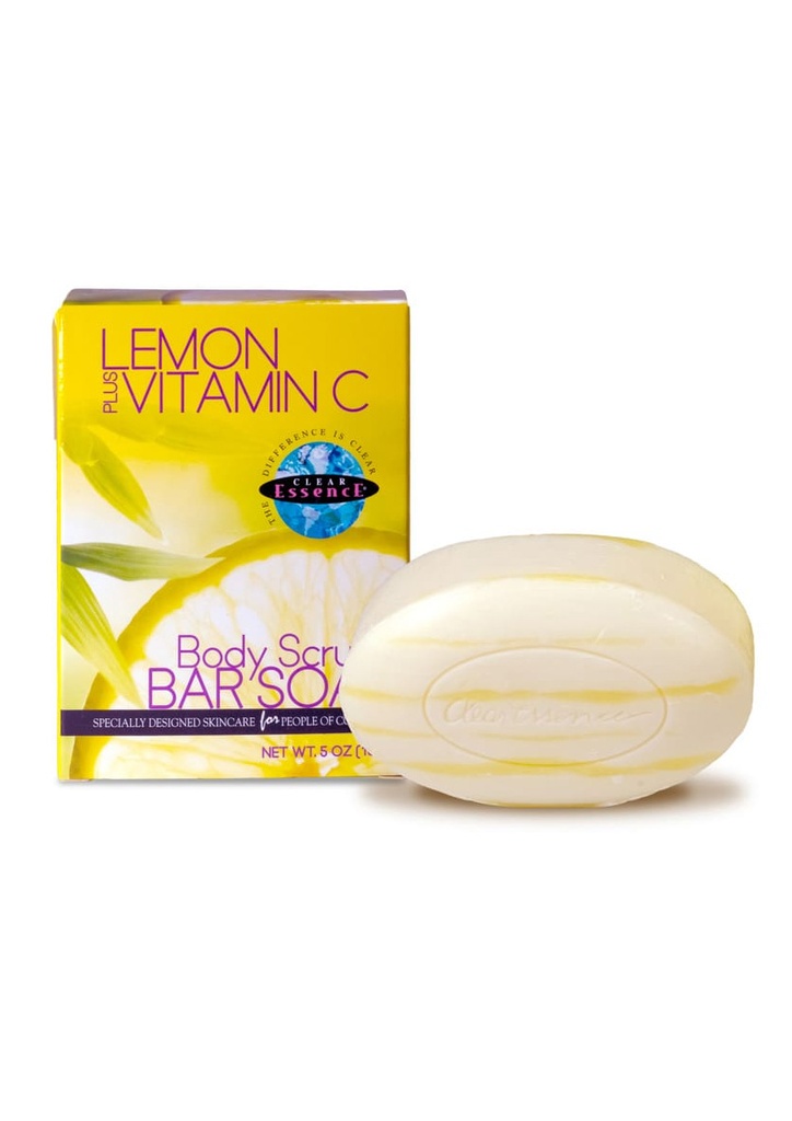 [CES20142] Clear Essence Lemon Plus Vitamin-C Body Scrub Bar Soap (5 oz) #3