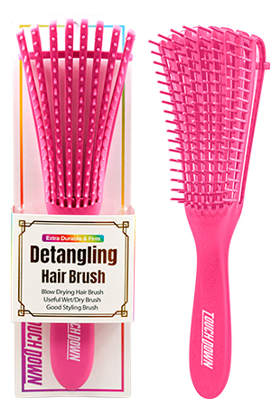 Touch Down Detangling Hair Brush (Hot Pink)#TDB001-Pcs