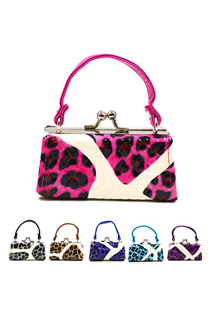 Coin Mini Purse w/ Handle (Asst) #SB1068 - pc