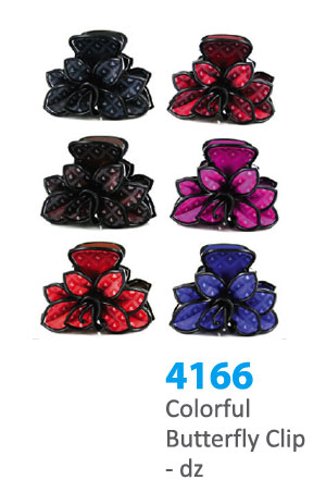 Colorful Butterfly Clip #4166- dz
