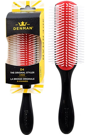Denman Original 9-Row Styling Brush #DE-4C -pc