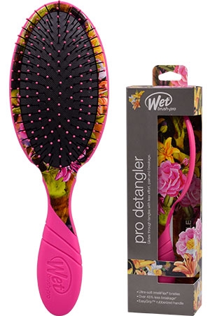 The Wet Brush Pro Detangler-HyperFloral (Pink) #BWP830HYPEPK-pc