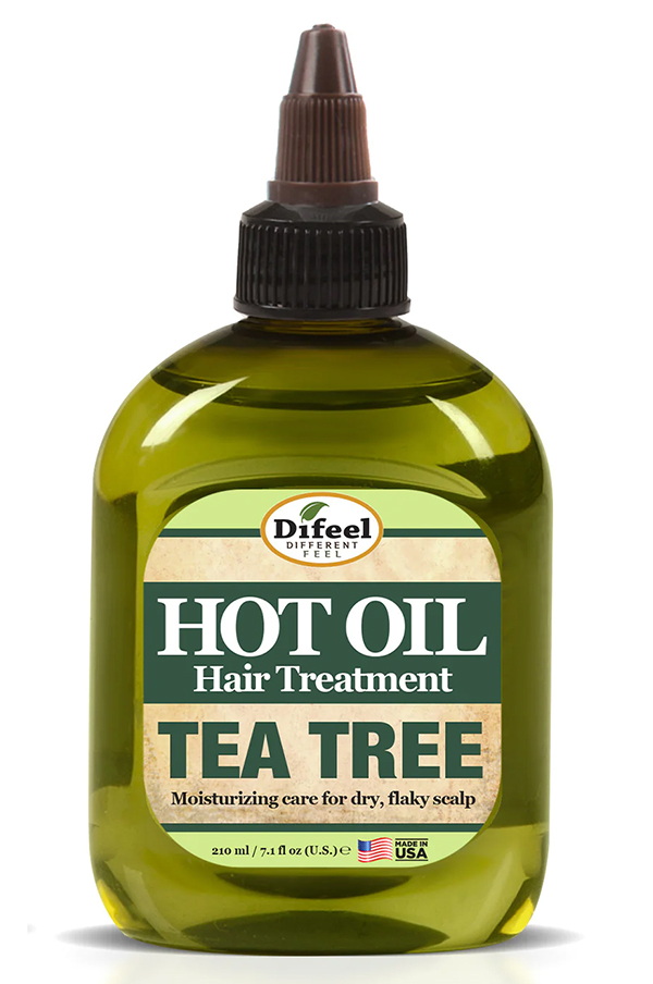 Difeel Hot Oil Hair Treatment - Tea Tree (7.1 oz) #188