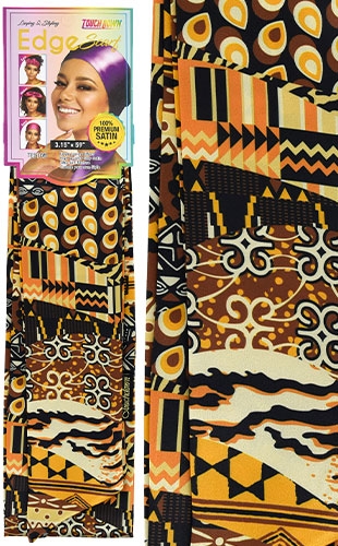 Touch Down Edge Scarf -Graphic (Bohemian Isis) #TES108 -dz
