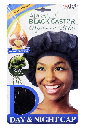 [DON22632] Donna Argan Day & Night Cap#22632(Black)-dz