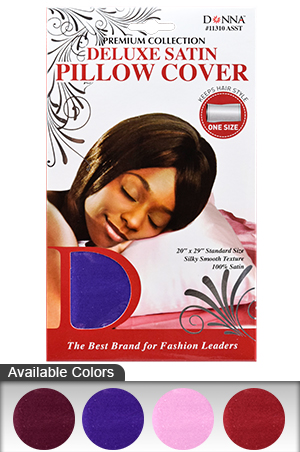 [DON11310] Donna Deluxe Satin Pillow Cover#11310(Asst)-dz