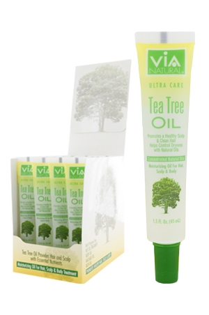 Via Natural Tube Oil Tea Tree(1.5oz/24pc/ds)#75