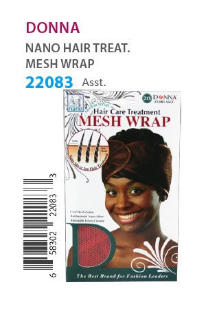 [DON22083] Donna Nano Hair Treat. Mesh Wrap #22083 Asst - dz