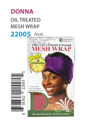 [DON22005] Donna Oil Treated Mesh Wrap #22005 Asst -dz