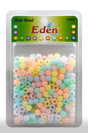 [BR89AST] EDEN XLG Blister Med Round Bead Pastel #BR9MPS -pk