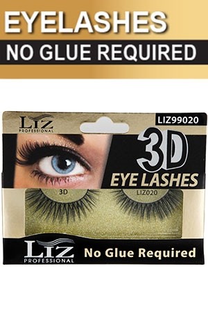 [LIZ99020] EYELASHES 3D #LIZ99020 (No Glue Required)