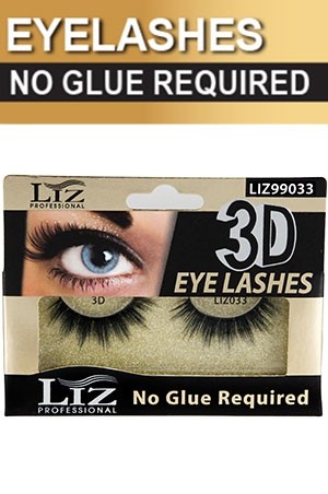 [LIZ99033] EYELASHES 3D #LIZ99033 (No Glue Required)