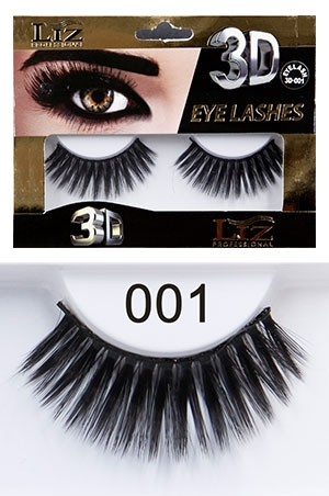 EYELASHES 3D-001 #LIZ98422