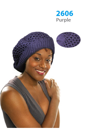Winter Hat #2606 Purple - pc