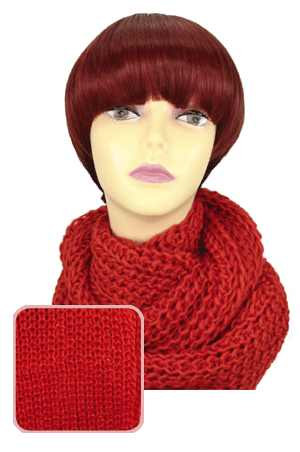 Winter Scarf #3504 Orange - pc