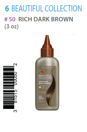 Beautiful Collection Adv. Gray Solution #2A Rich Dark Brown