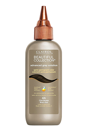 Beautiful Collection Adv. Gray Solution (3 oz) #4A Chai Brown