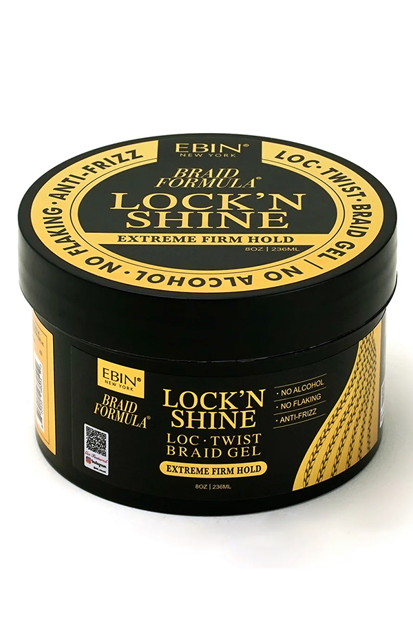 Ebin Braid Formula Lock'n Shine - Extreme Hold (8 oz) #191