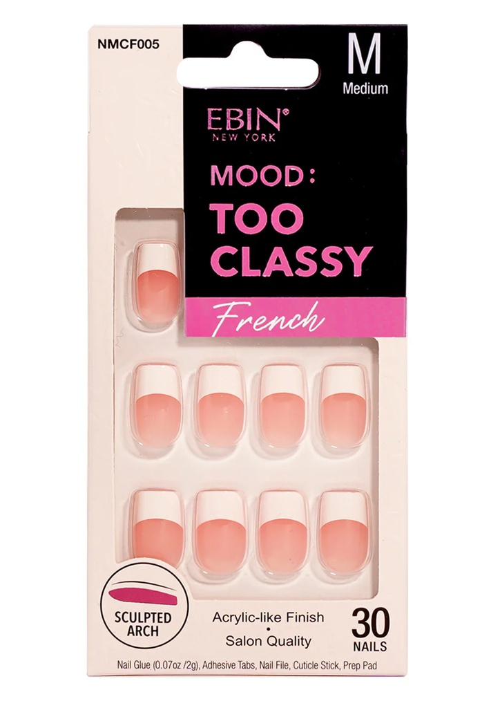 [EBN68465] Ebin Nail Mood: Too Classy French - 005 #NMCF005 (M)