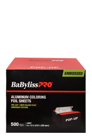 BAB Aluminum Coloring Foil Sheets (Light) -#BESPOP512UCC