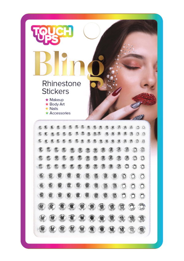 Touch Ups Rhinestone Stickers Crystal #BLG001-dz