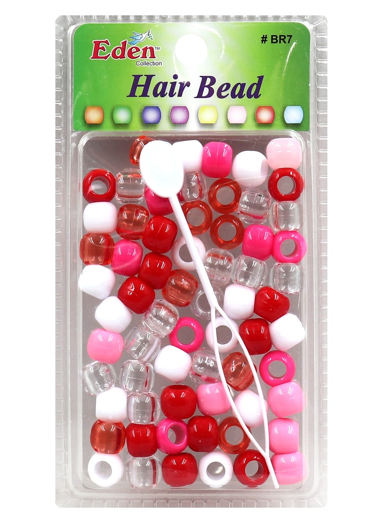 [EDN27701D] Eden Big Blister Medium Round Bead (Pink Tone) #BR7 -pk