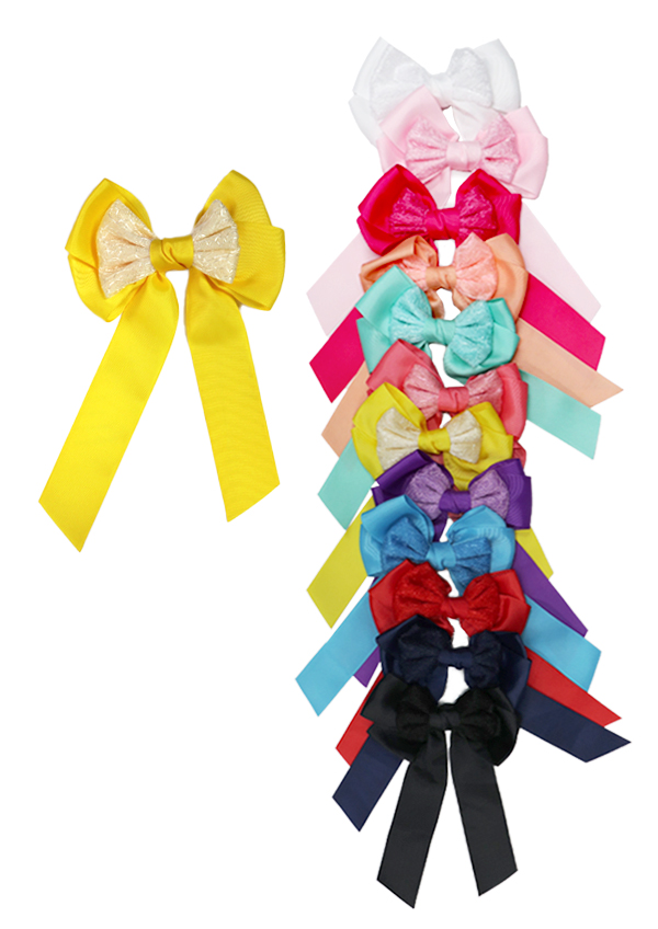 [EDN65903] Eden Bow Hair Accessory - Assorted #65903A -dz