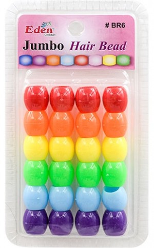 Eden Jumbo Blister SM Bead-Asst#BR6-AST-pk