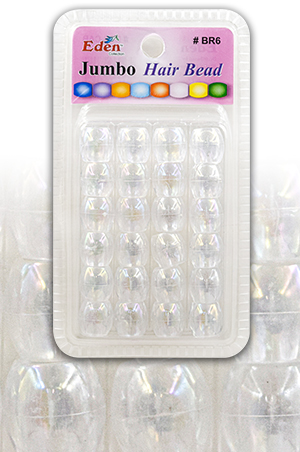 Eden Jumbo Blister SM Bead-Clear#BR6CAB-pk