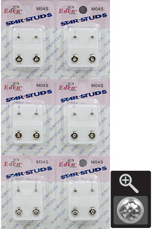 Eden Star Stud Earring #M04S-pc