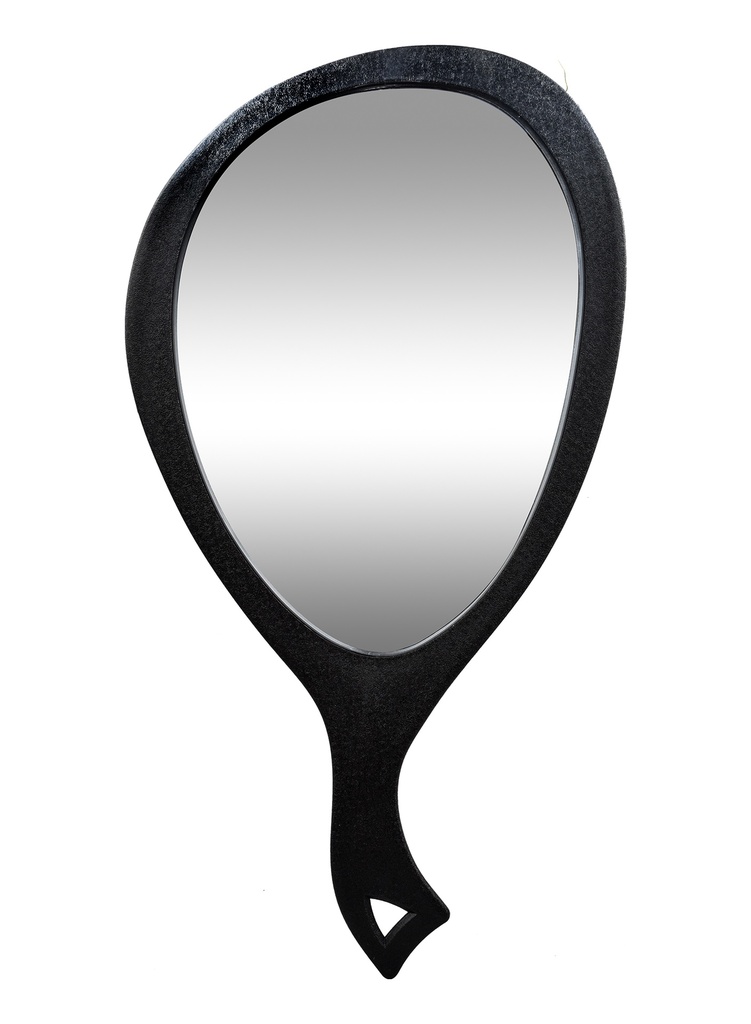 [EDN08545] Eden X-LG Tear Shape Mirror #08545 Black (8¼”x11.5”) -pc
