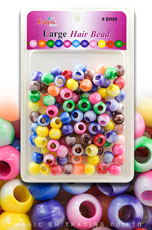 [EDN28980] Eden XLG Blister Round Bead-Asst#BR89WAST-pk