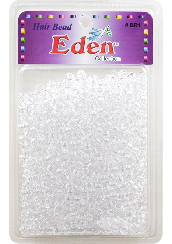 [BR1C] Eden XLG Blister Round Bead-Crystal #BR1C - pk