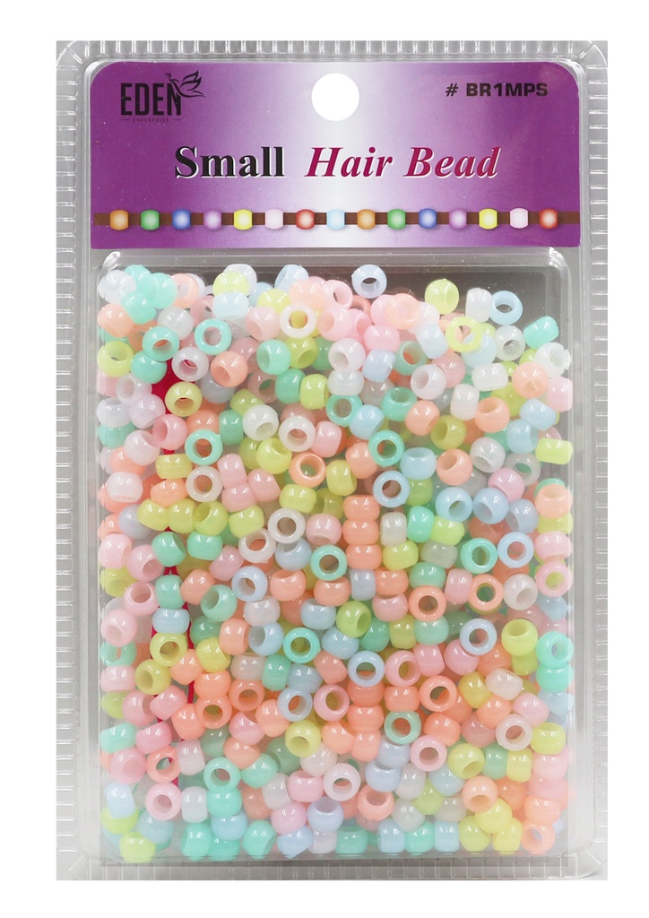 [EDN22135] Eden XLG Blister Small Round Bead -Pastel #BR1MPS -pk