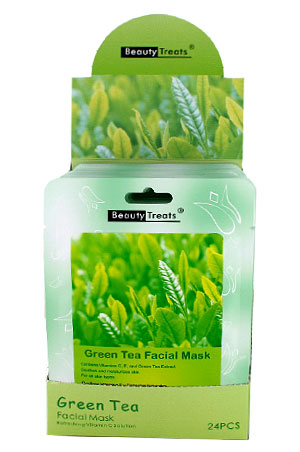 Beauty Treats Facial Mask-Green Tea [BTS203G] #62- pc