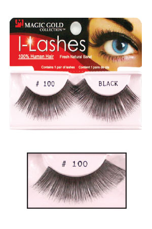 [MG91871] Eyelashes #100 Black (Magic Gold)