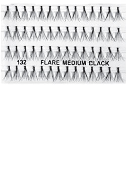 [MG91857] Eyelashes #132 Flare Medium Black (Magic Gold)