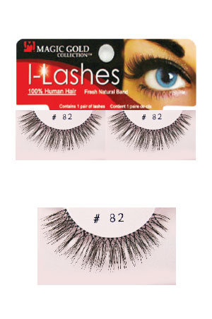 [MG91882] Eyelashes #82 Black (Magic Gold)