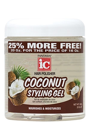 Fantasia IC Coconut Styling Gel(20oz) #94B "Special"