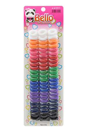 Bello  O Ring Small Ast Color 40PC/PK #61011