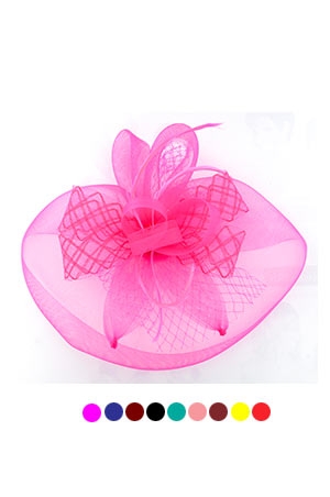 Fascinator Hat with Clip On#7593[ASST] - pc