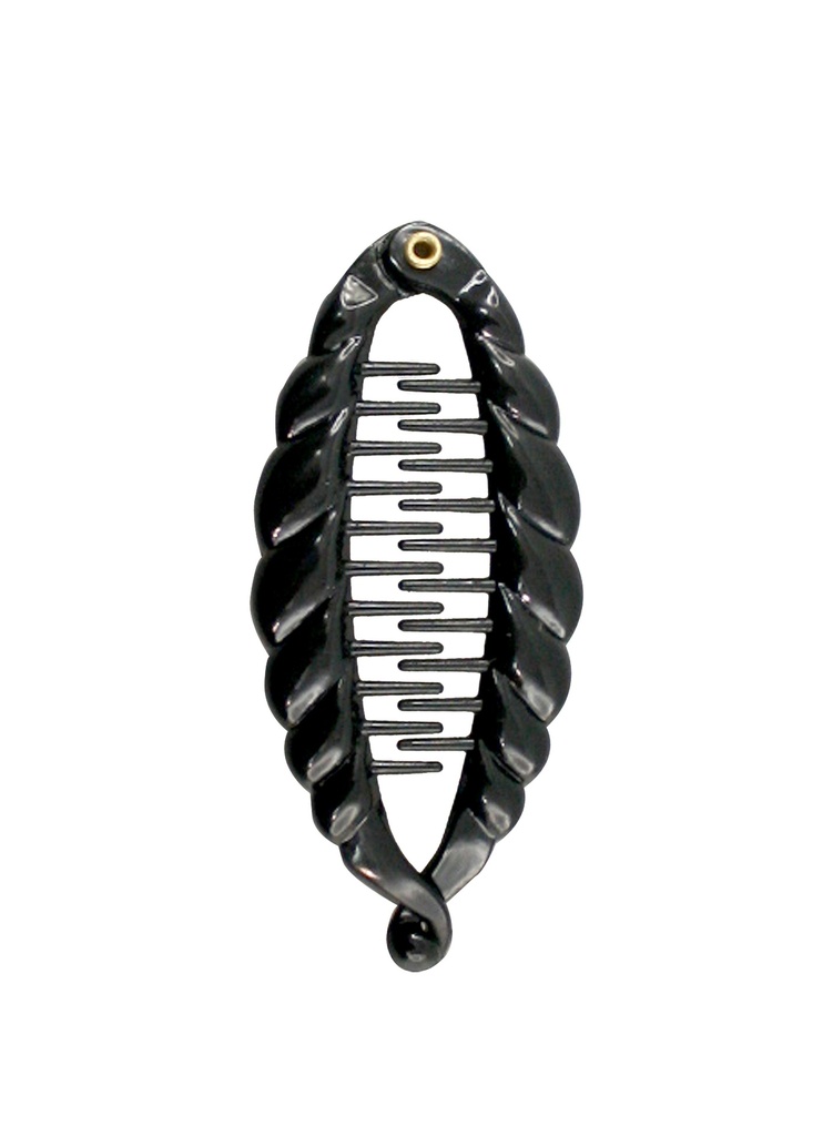 [MG23573] Fish Comb #2357 Black - dz