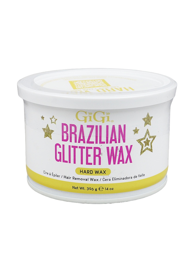 [GIG43264] GiGi Hard Wax -Brazilian Glitter (14 oz) #47