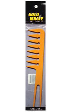 Gold Magic Swallow Styler Comb -dz