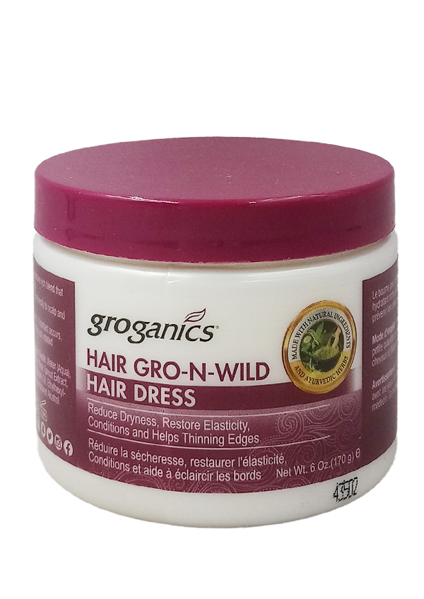 [GRO76081] Groganics Hair Gro-N-Wild Hair Dress (6 oz) #14