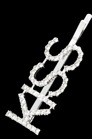 Hair Pin -KISS #93040 Silver -dz