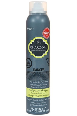 [HAP37123] Hask Dry Shampoo-Charcoal (4.3oz) #87