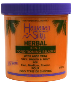 Hawaiian Silky Herbal 3-in-1 Relaxer Jar(37oz-15%Bonus)#30