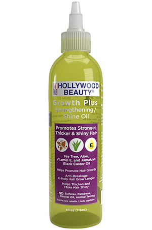 [HWB00250] Hollywood Hair Growth Plus Strength/ShineOil-TeaTree(4oz)#92